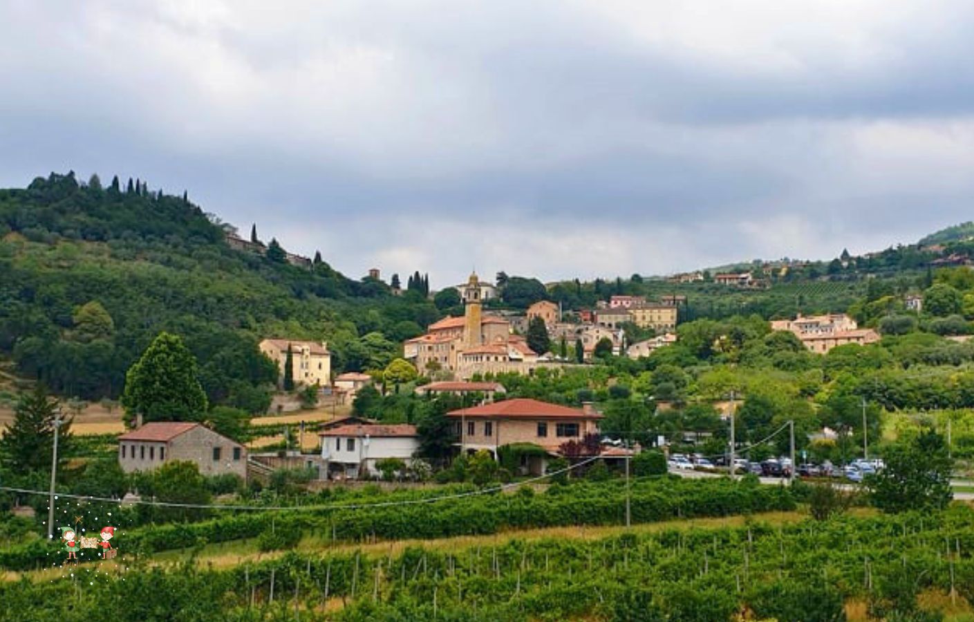 Arquà Petrarca sui Colli Euganei